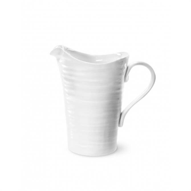 Sophie Conran For Portmeirion Small White Pitcher: 1/2 Pint